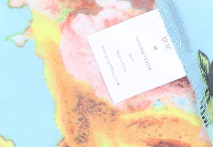 Quiz Women's Floral Top Multicoloured Size M