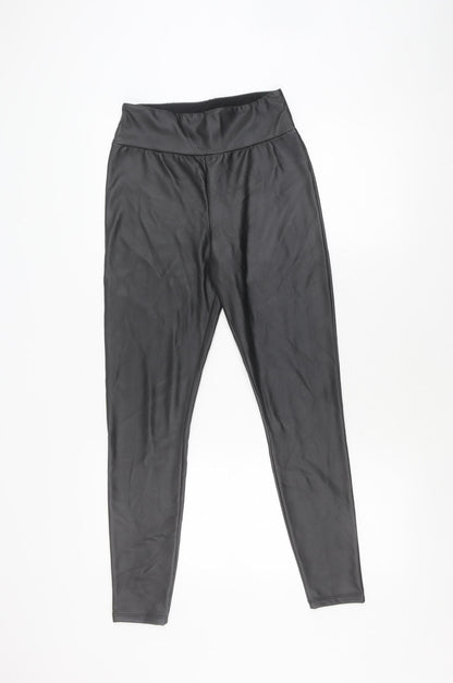Womens UK Size 8 River Island  Ankle Black Leggings