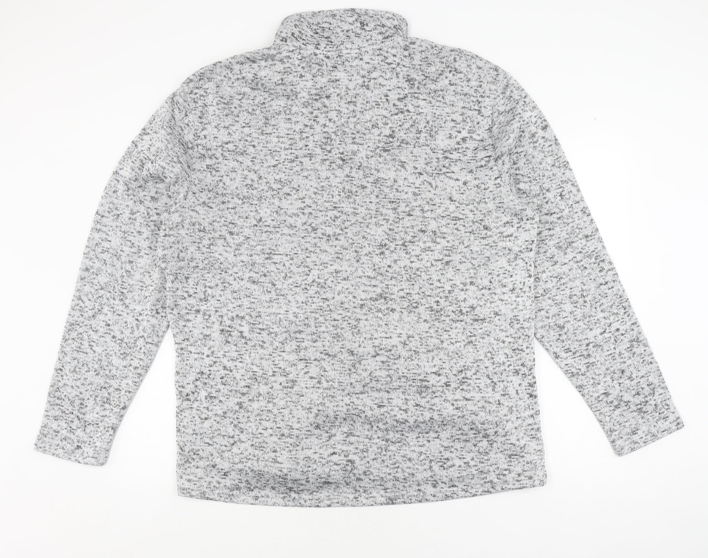 Mens UK Size L atlasformen Grey Pullover Sweatshirt