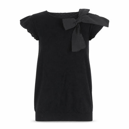 Womens UK Size S MNG Black Basic Blouse
