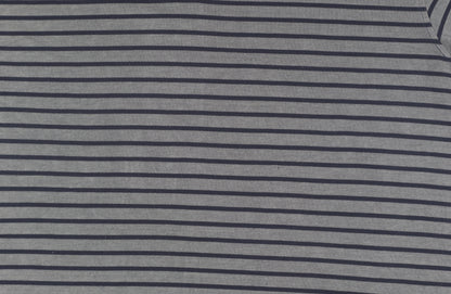 Stone Bay Men's Grey Striped XXL Golf Polo Shirt