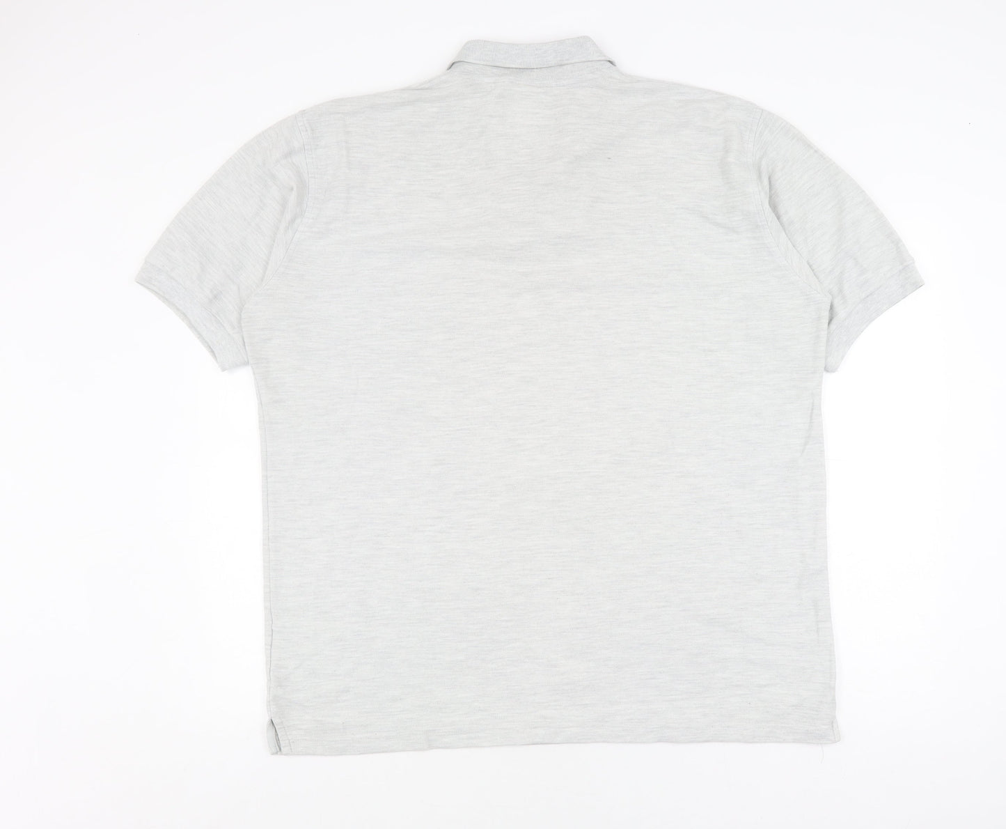 Umbro Men's Grey Polo Shirt 2XL Short Sleeve