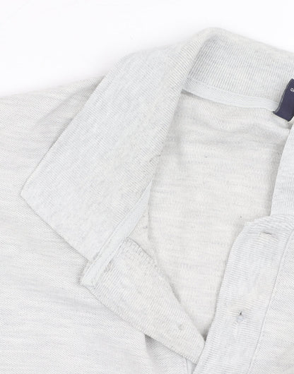 Umbro Men's Grey Polo Shirt 2XL Short Sleeve