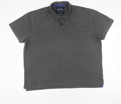 Stone Bay Men's Grey 2XL Golf Polo Shirt Short Sleeve