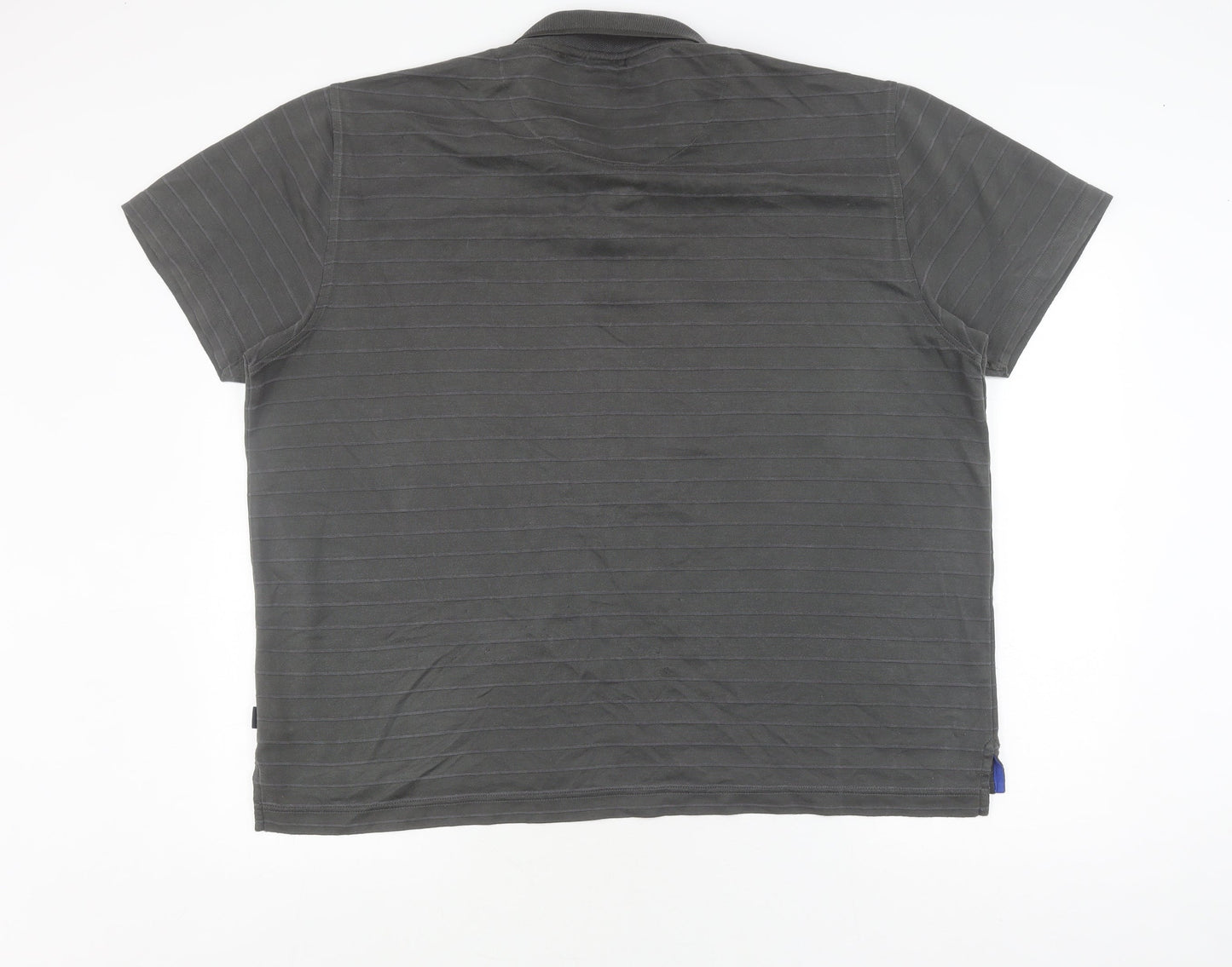 Stone Bay Men's Grey 2XL Golf Polo Shirt Short Sleeve