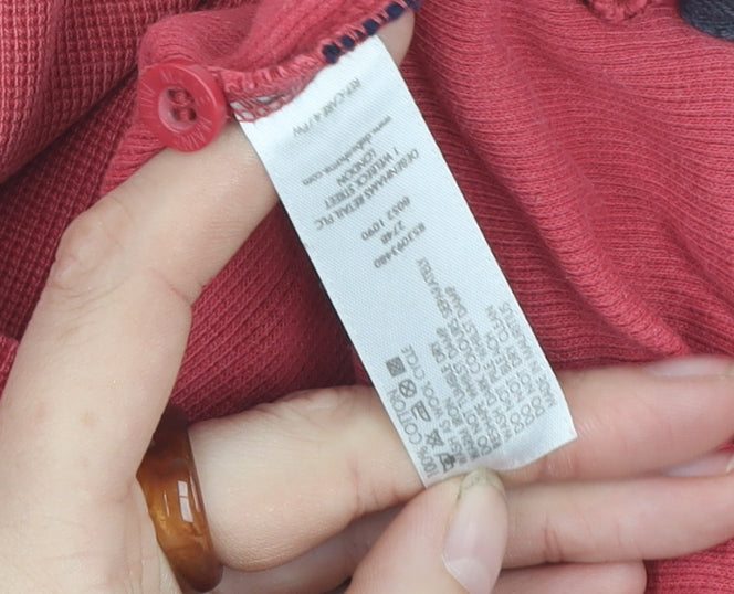 Maine New England Men's Red Polo 2XL Short Sleeve