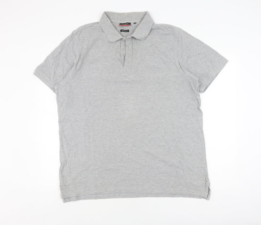 Pierre Cardin Men's Grey 2XL Polo Shirt