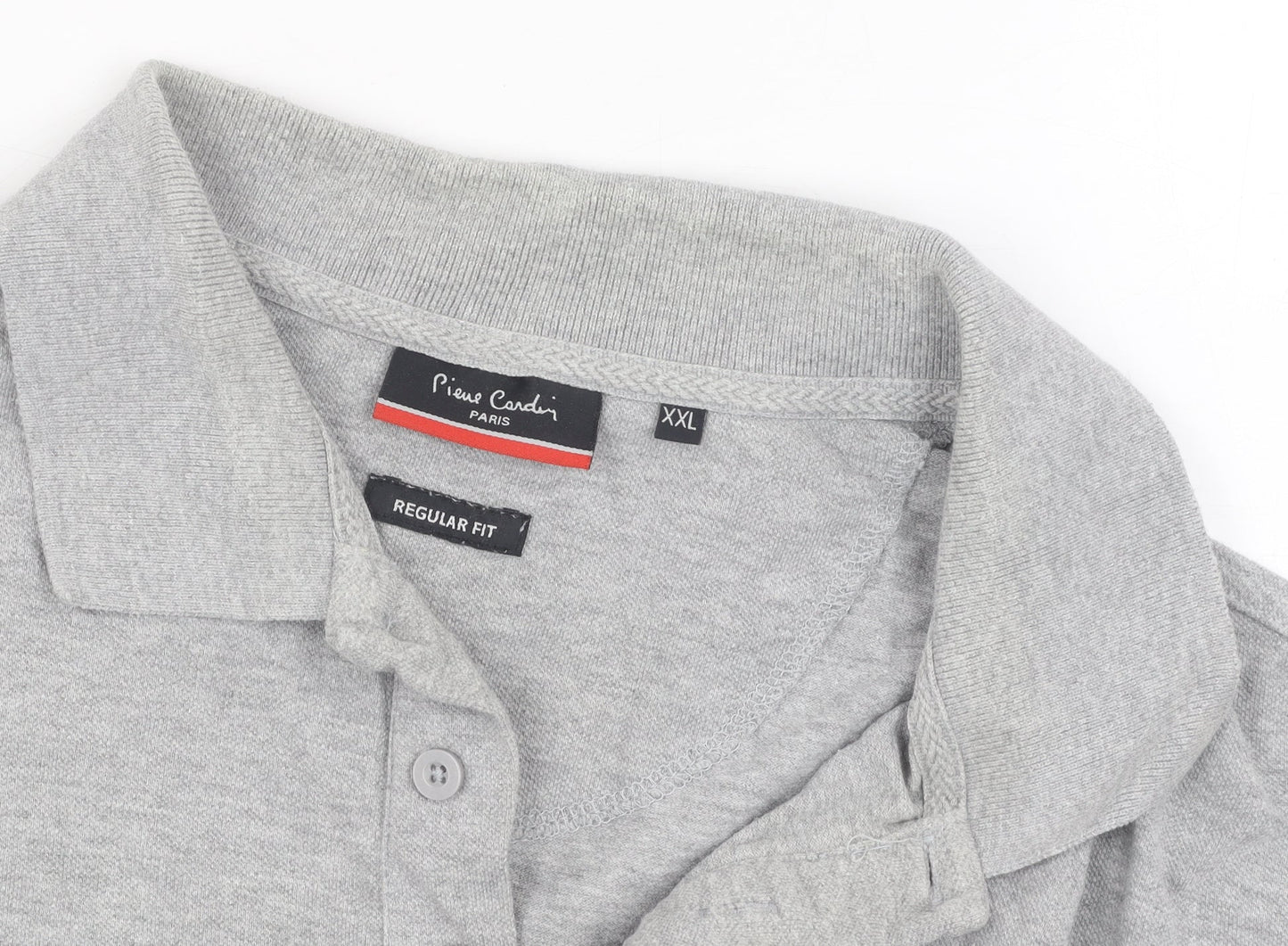 Pierre Cardin Men's Grey 2XL Polo Shirt