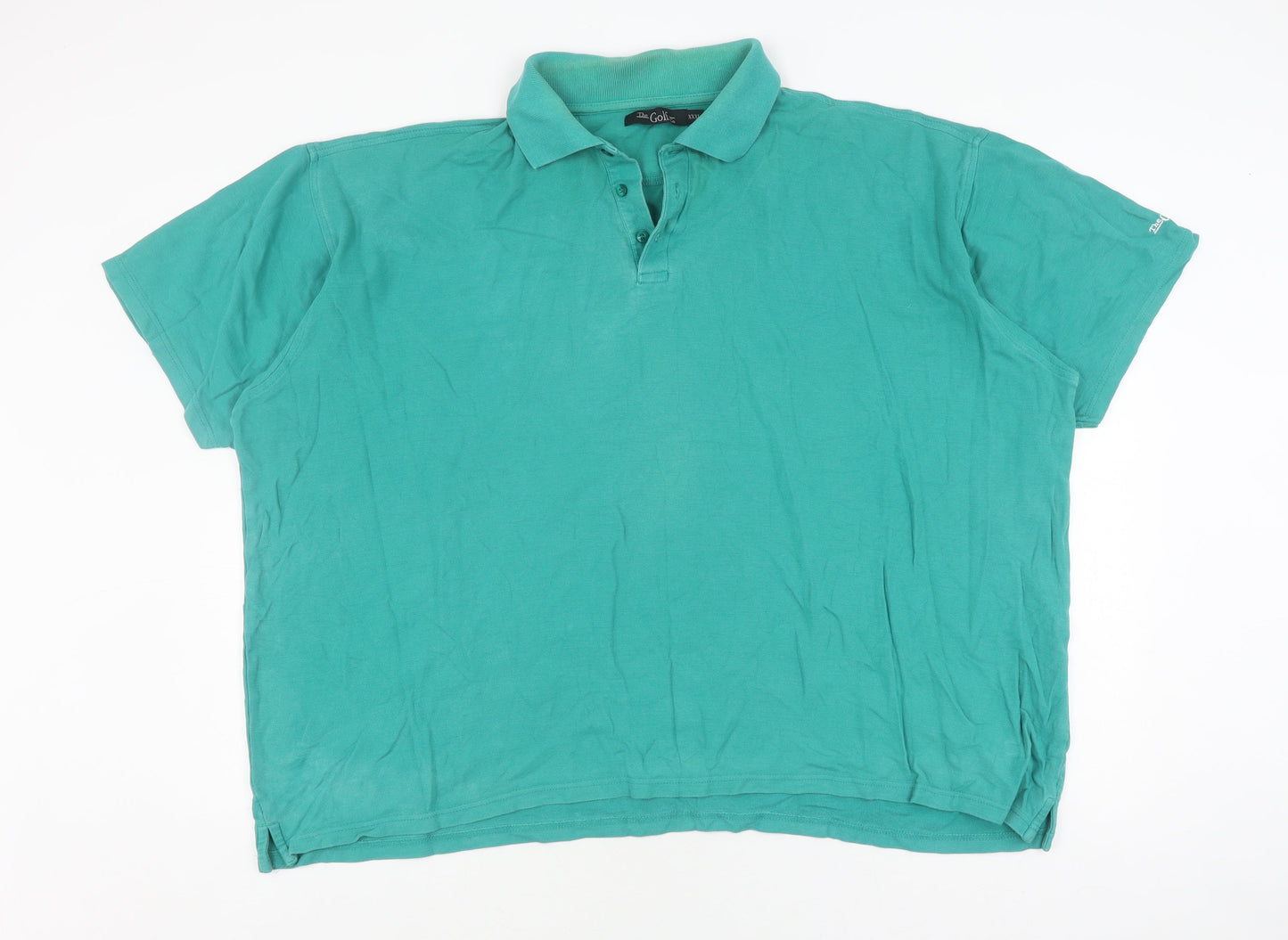 The Golf Co Men's Green 3XL Polo Shirt