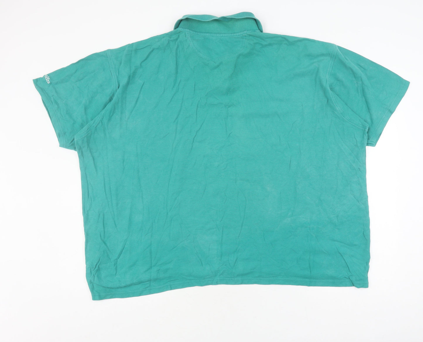 The Golf Co Men's Green 3XL Polo Shirt