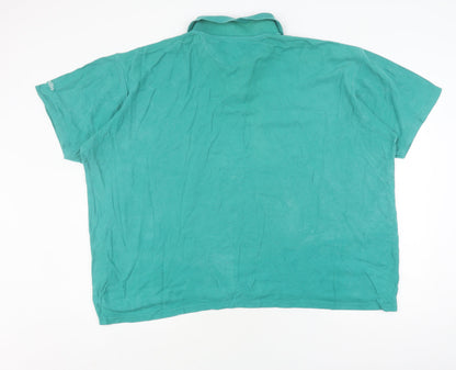 The Golf Co Men's Green 3XL Polo Shirt