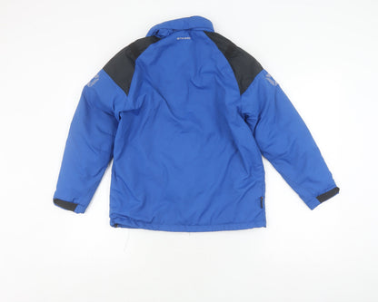 Stanno Boys Blue School Jacket Size 152 With Zipped Pockets
