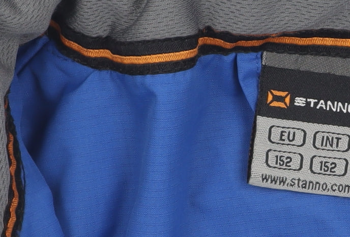 Stanno Boys Blue School Jacket Size 152 With Zipped Pockets