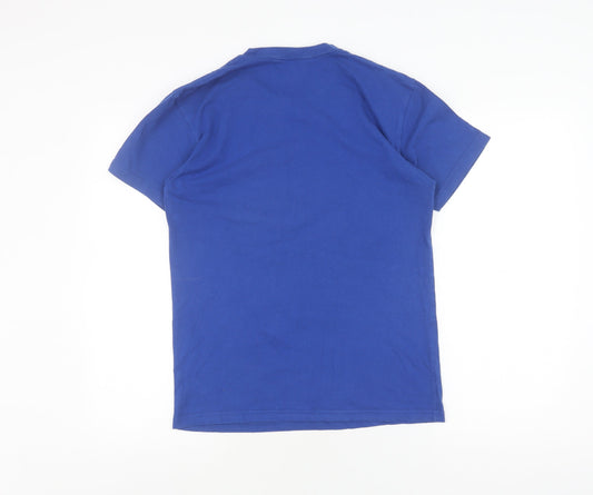 WWE British Bulldog Men's Blue T-Shirt Size S