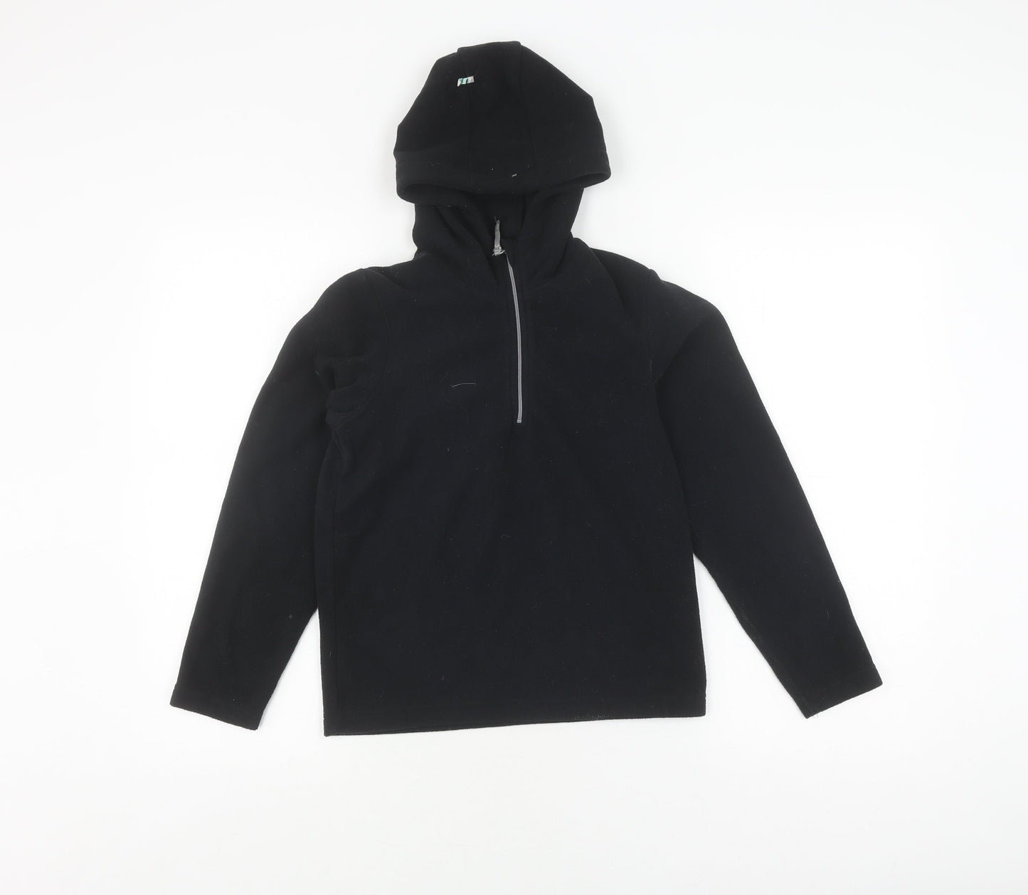 Mountain Warehouse Girls Black Fleece Hoodie 9-10 Years