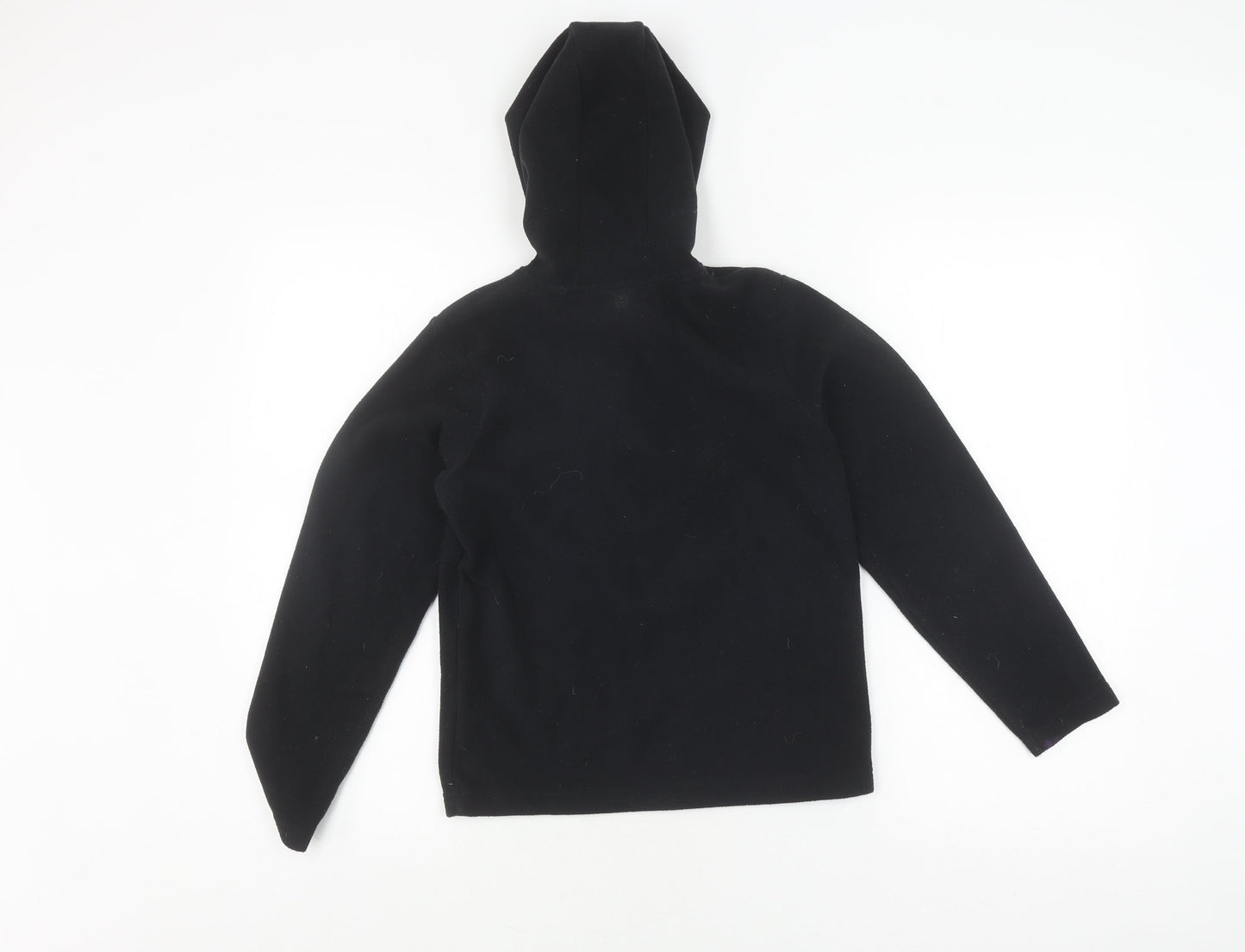 Mountain Warehouse Girls Black Fleece Hoodie 9-10 Years