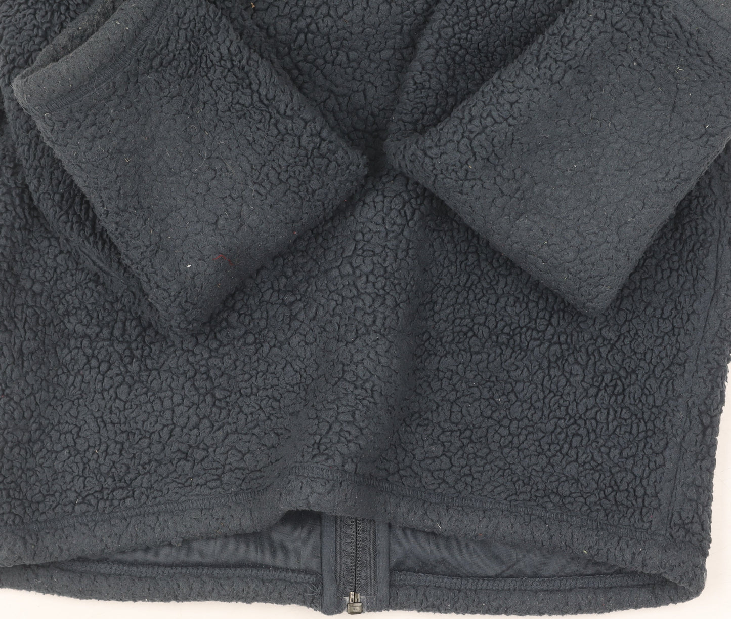 32 Degrees Boys' Blue Fleece Jacket, Full Zip, Size 7-8, Winter Warm