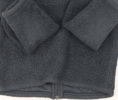 32 Degrees Boys' Blue Fleece Jacket, Full Zip, Size 7-8, Winter Warm