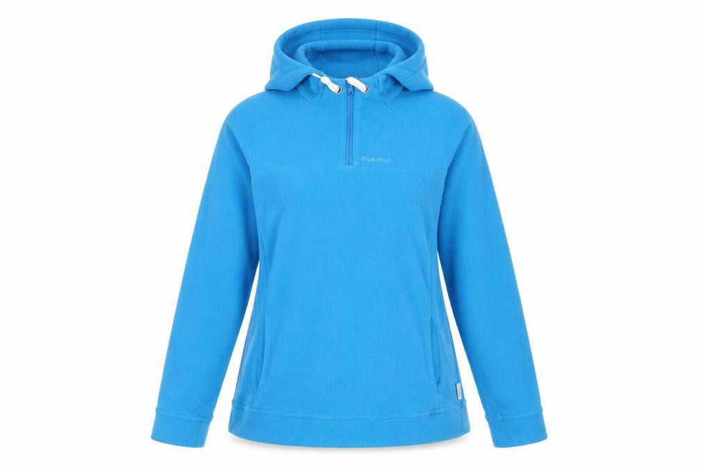 Unisex Adults UK Size M Quecha Blue Hoodie Hoodie
