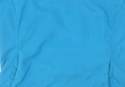 Unisex Adults UK Size M Quecha Blue Hoodie Hoodie