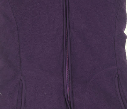 Womens UK Size S Uniqlo Purple Basic Jacket