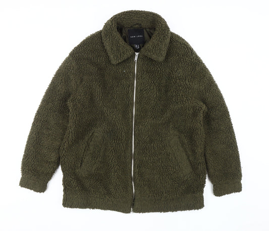 New Look Women’s Green Zip-Up Jacket - M