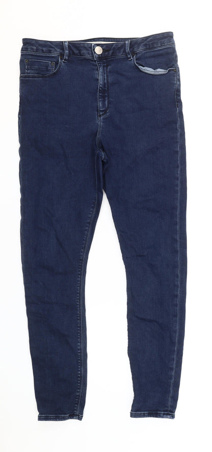 ASOS Women's Blue Skinny Jeans Size 30/32