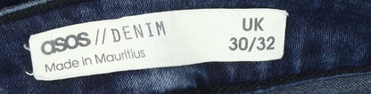 ASOS Women's Blue Skinny Jeans Size 30/32