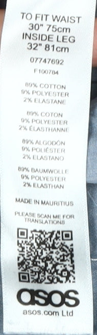 ASOS Women's Blue Skinny Jeans Size 30/32