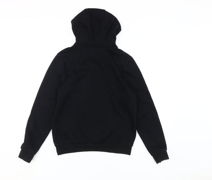 Slazenger Boys Black Pullover Hoodie 11-12 Years