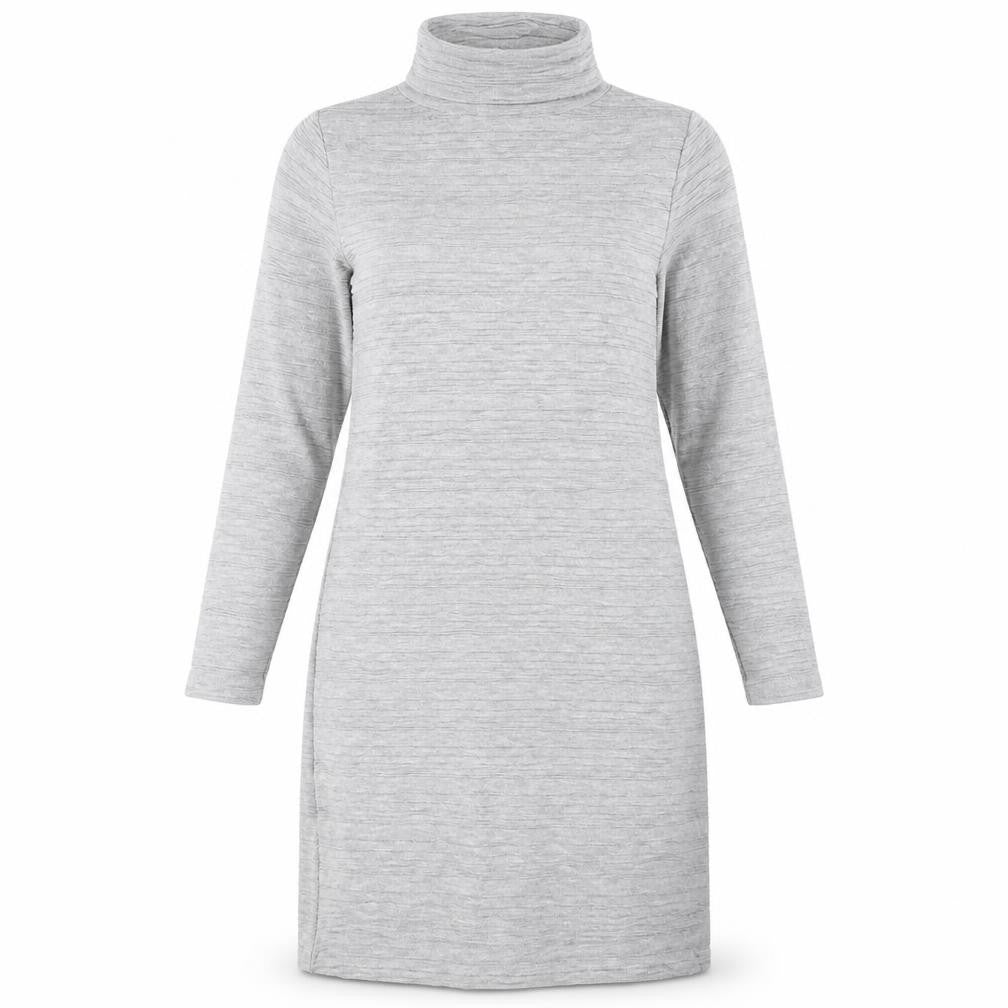 Marks and Spencer Grey Long Sleeve Dress - Size 14