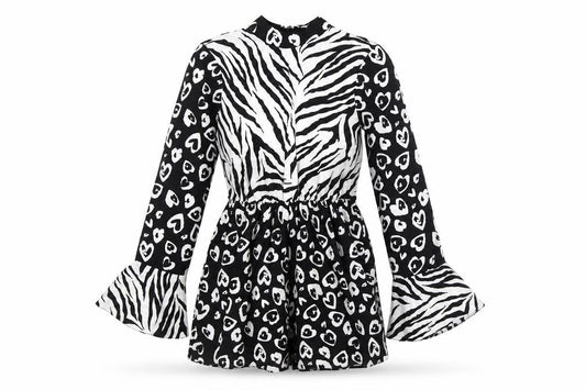Womens UK Size 8 ASOS One-Piece Multicoloured Playsuit
