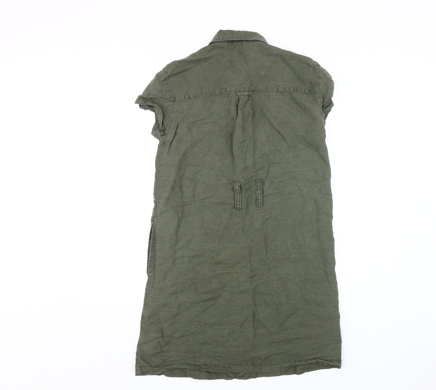 Nicole Miller Women’s Green XS Shirt Dress