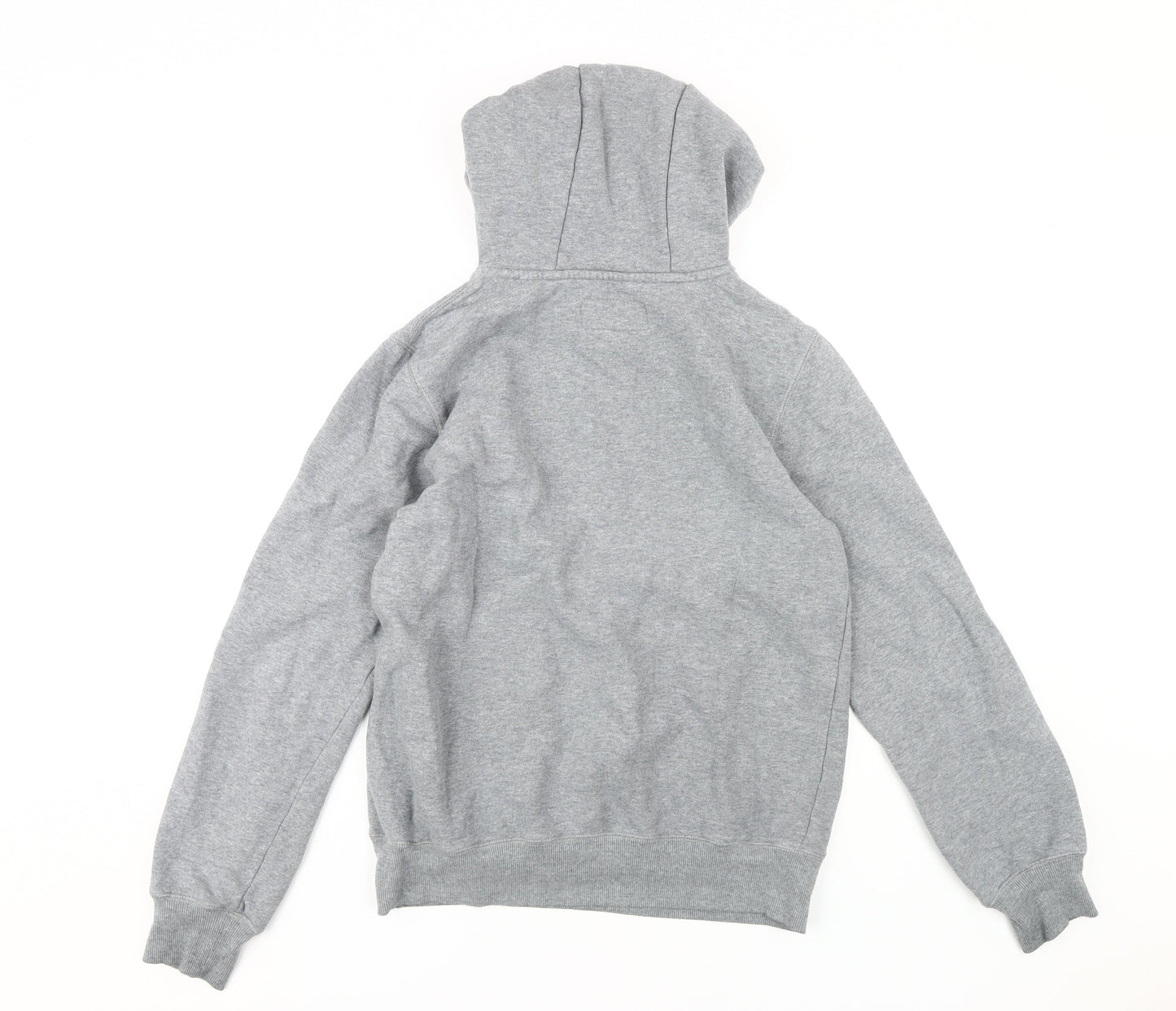 Mens UK Size S Firetrap Grey Pullover Hoodie