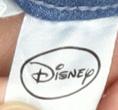 Disney Girls Blue Mickey Mouse Skinny Jeans 9 Months