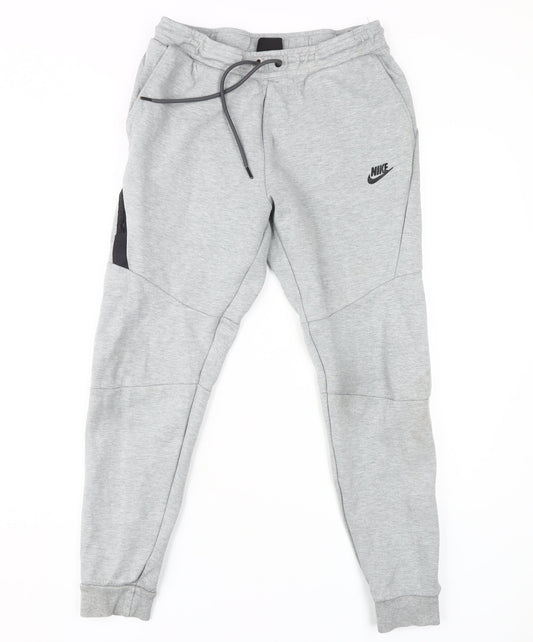 Nike Men's Grey Jogger Trousers M Casual Sporty