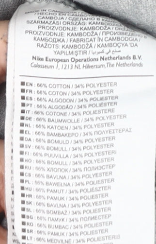 Nike Men's Grey Jogger Trousers M Casual Sporty