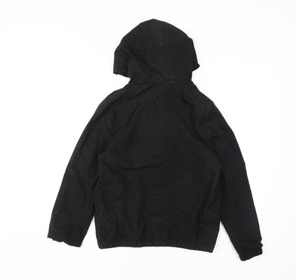 Lee Cooper Boys Black Windbreaker Jacket 13 Years