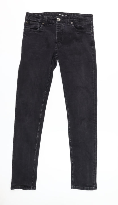Bench Men's Black Skinny Jeans Size 32
