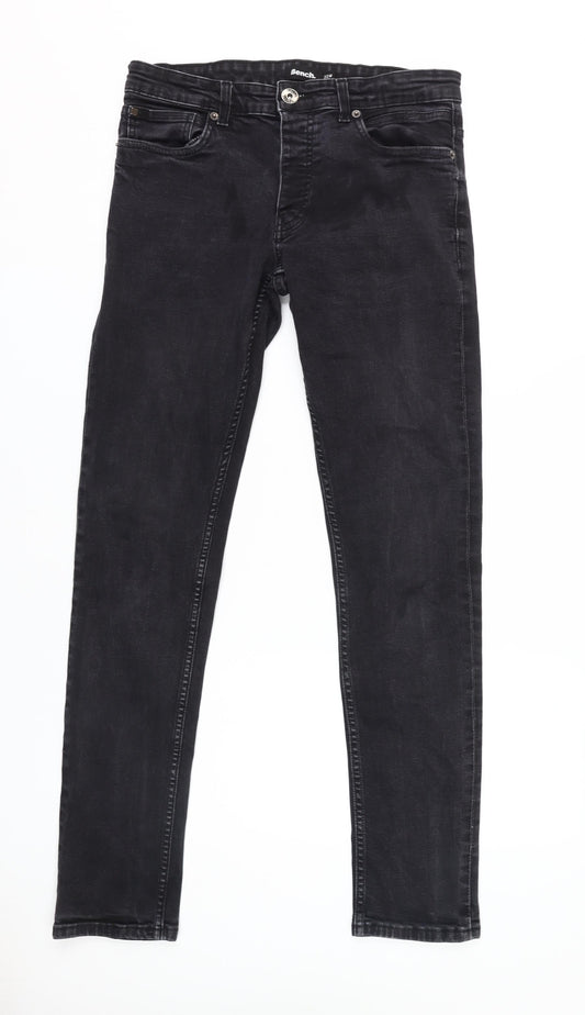 Bench Men's Black Skinny Jeans Size 32