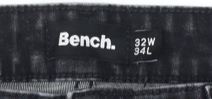 Bench Men's Black Skinny Jeans Size 32