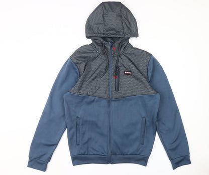 Mens UK Size L McKenzie Blue Basic Jacket
