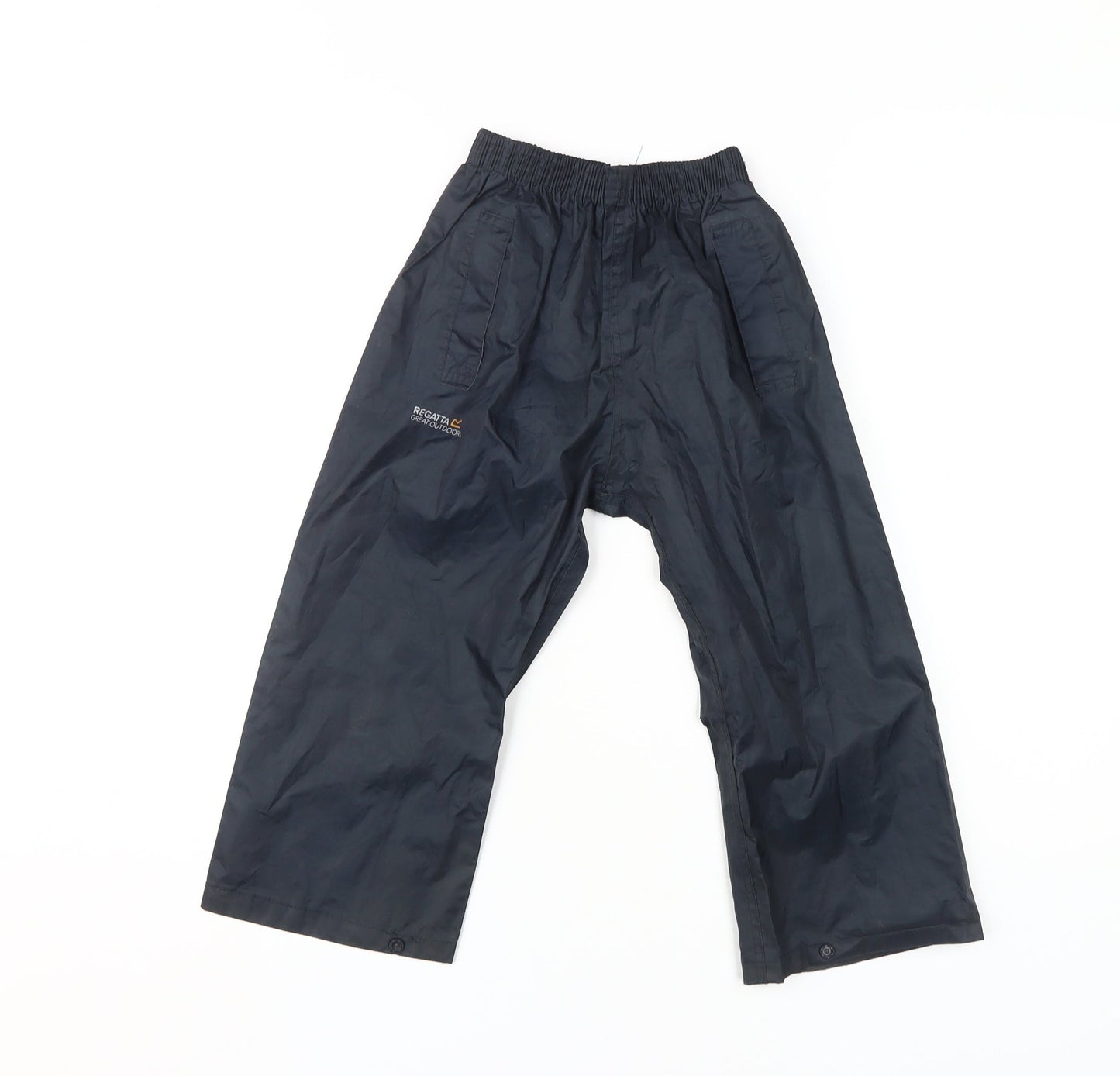 Regatta Boys Black Rain Trousers, 3 Years, Waterproof, Activewear