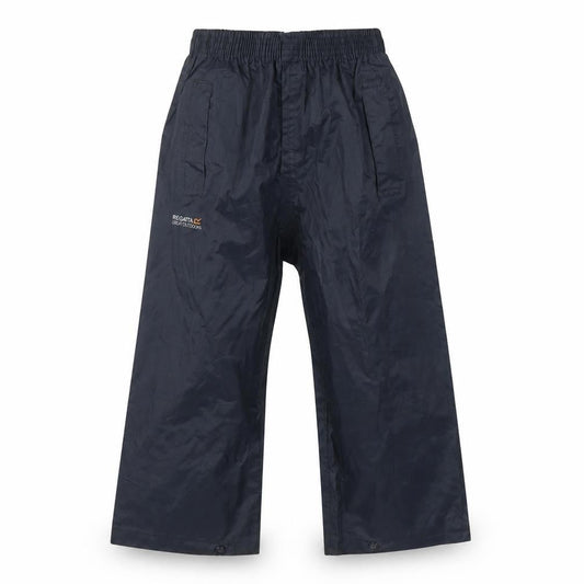 Regatta Boys Black Rain Trousers, 3 Years, Waterproof, Activewear