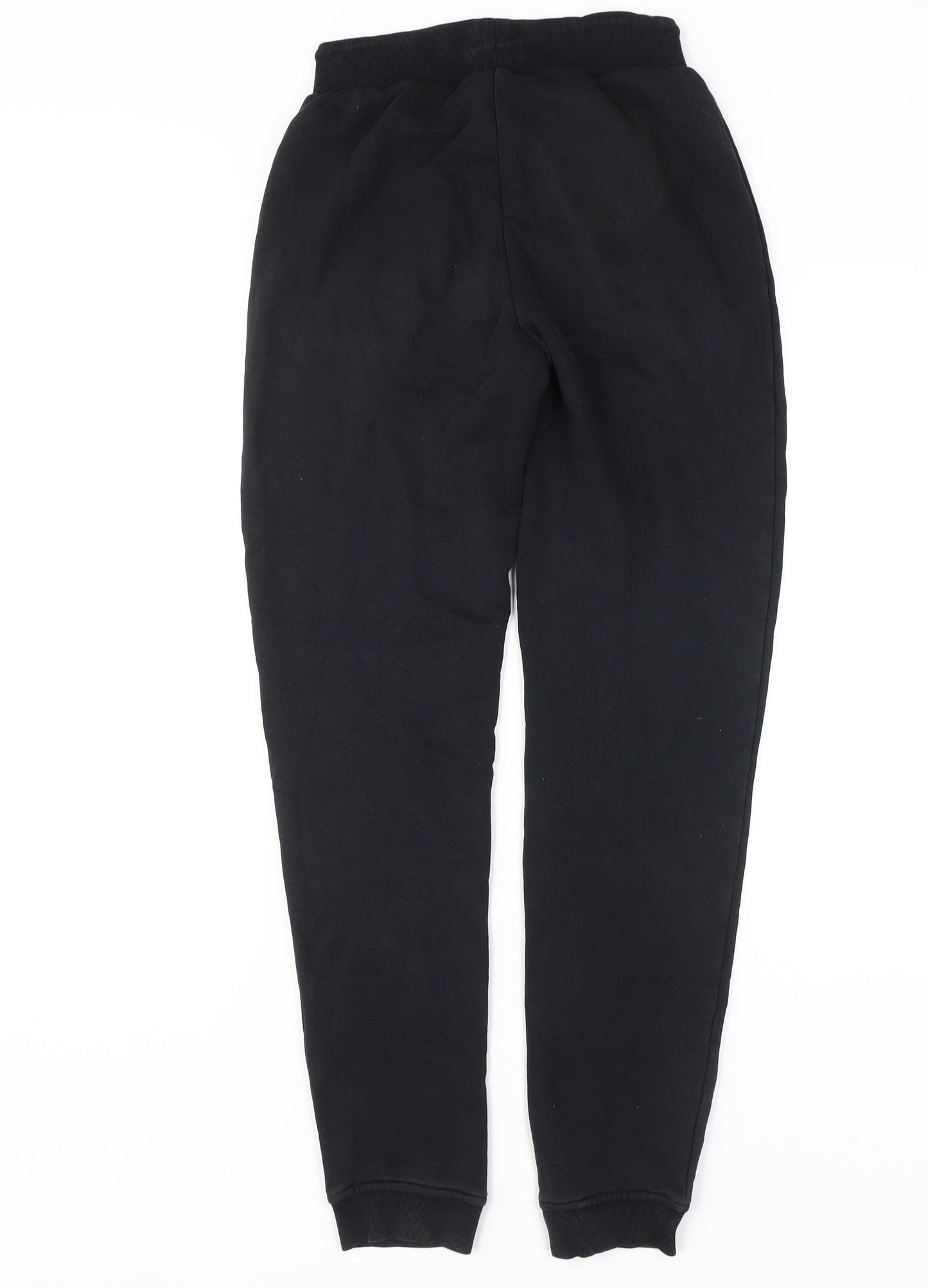 Womens UK Size 6 adidas Regular Fit Jogger Black Trousers