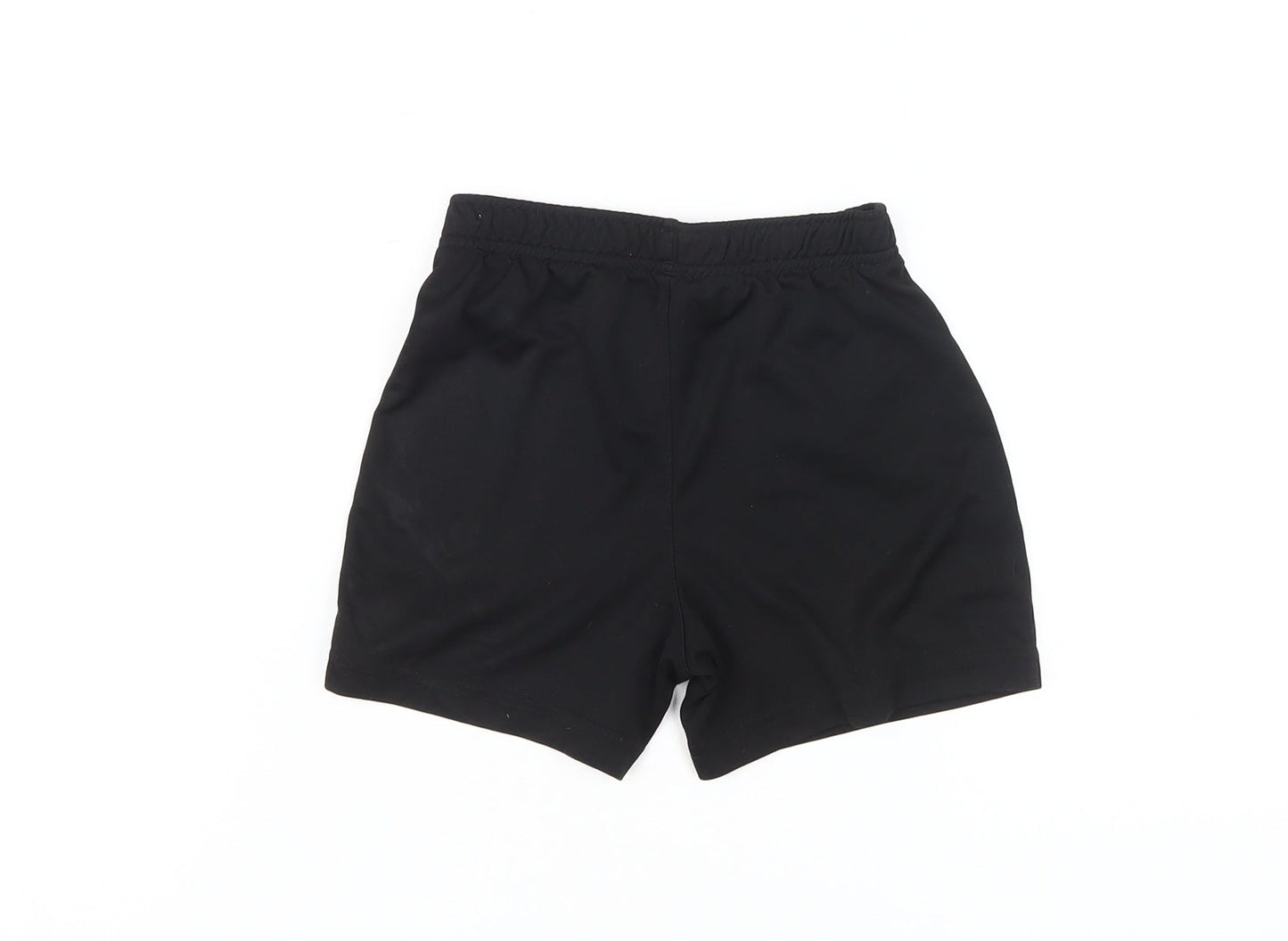 Puma Boys Black Athletic Shorts Size 5-6 Years