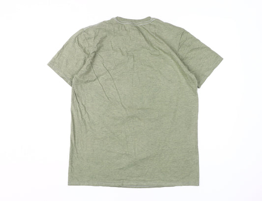 Marvel Men's Green Groot Graphic T-Shirt L