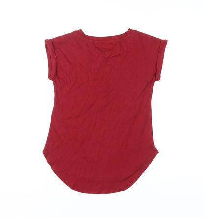 Harry Potter Girls' Red T-Shirt, Wizarding World, 7-8 Years