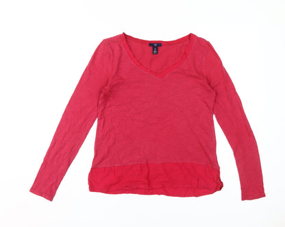 Womens UK Size S Gap Red  T-Shirt