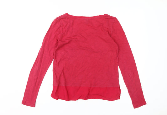 Womens UK Size S Gap Red  T-Shirt
